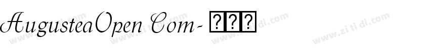 AugusteaOpen Com字体转换